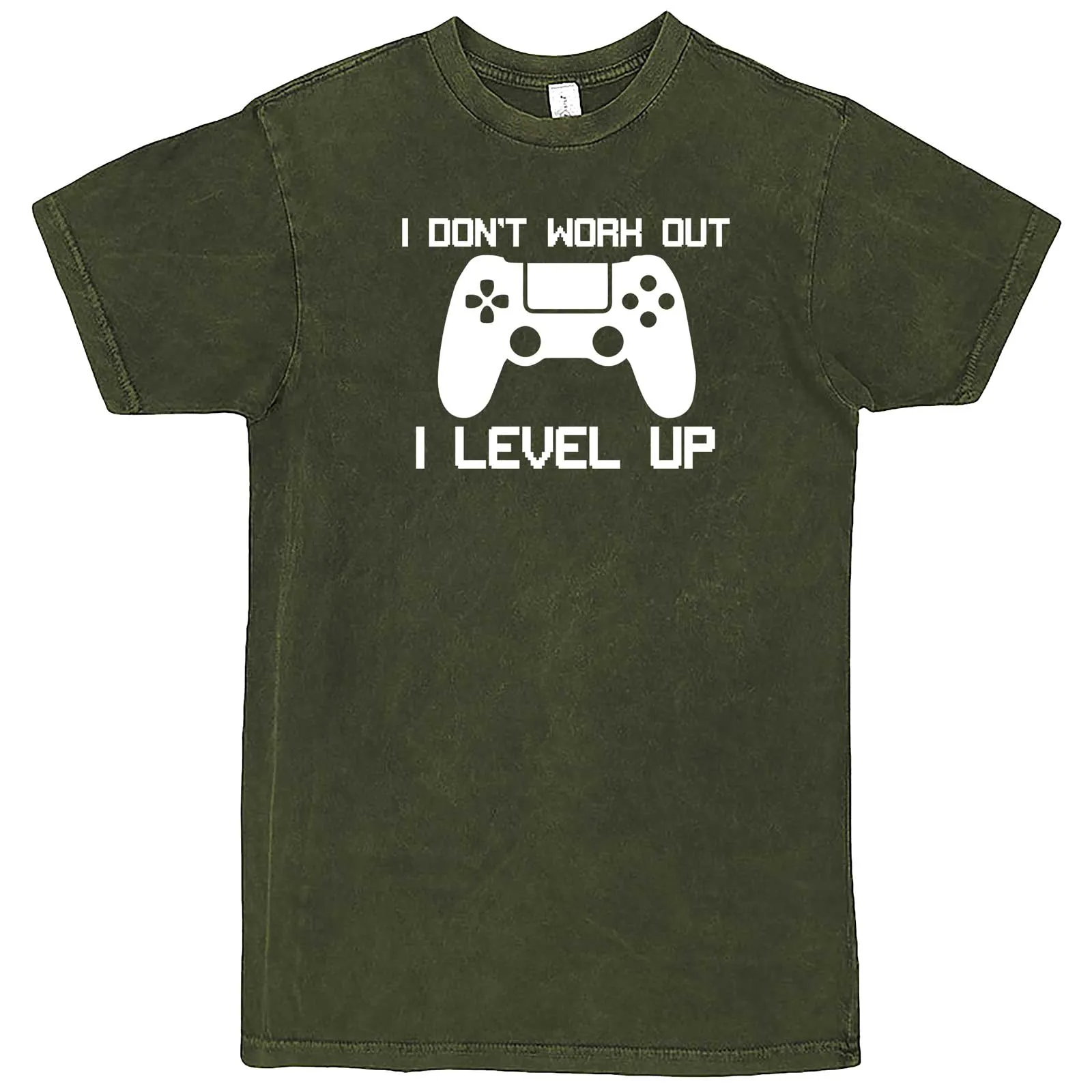 "I Don't Work Out, I Level Up - Video Games" men's t-shirt