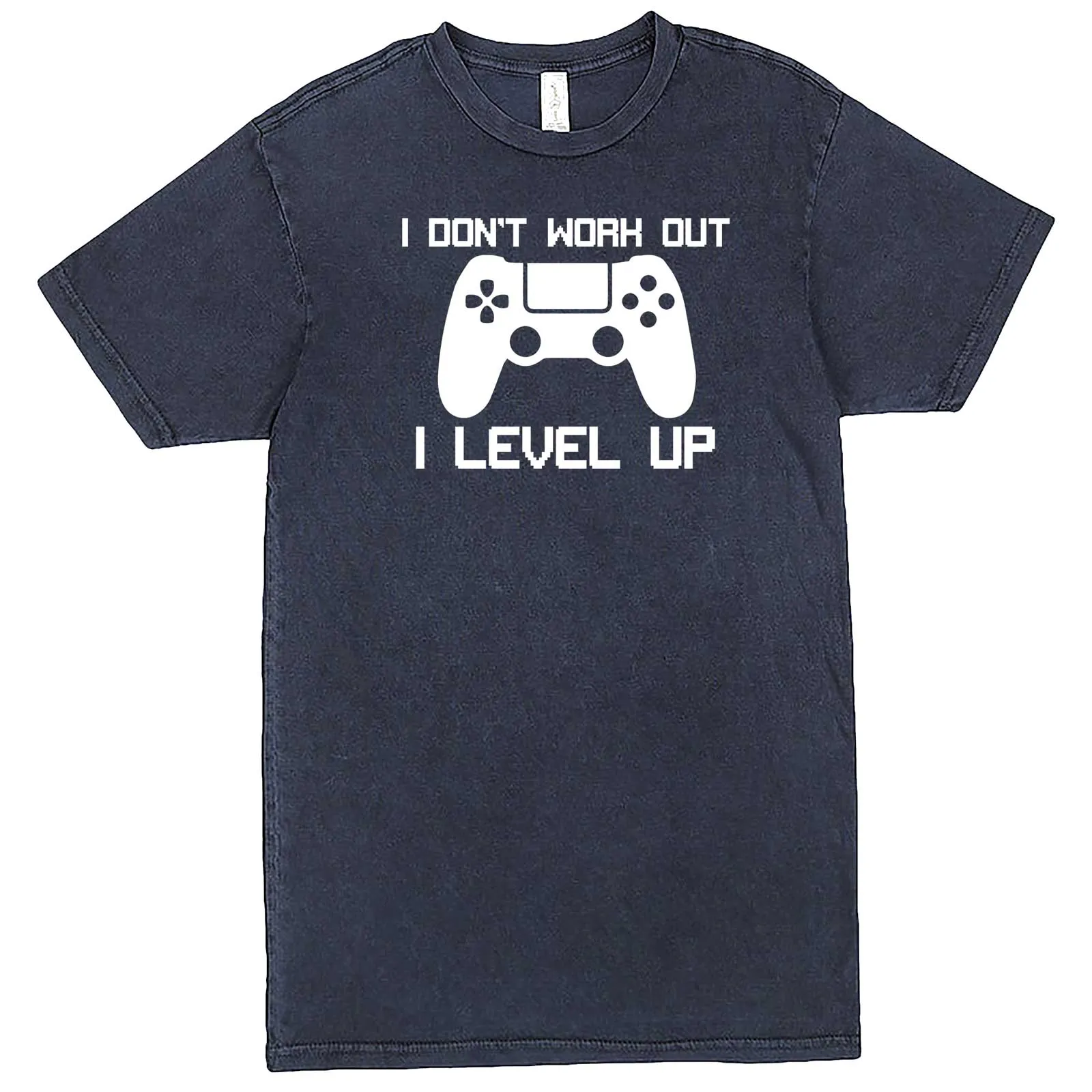 "I Don't Work Out, I Level Up - Video Games" men's t-shirt