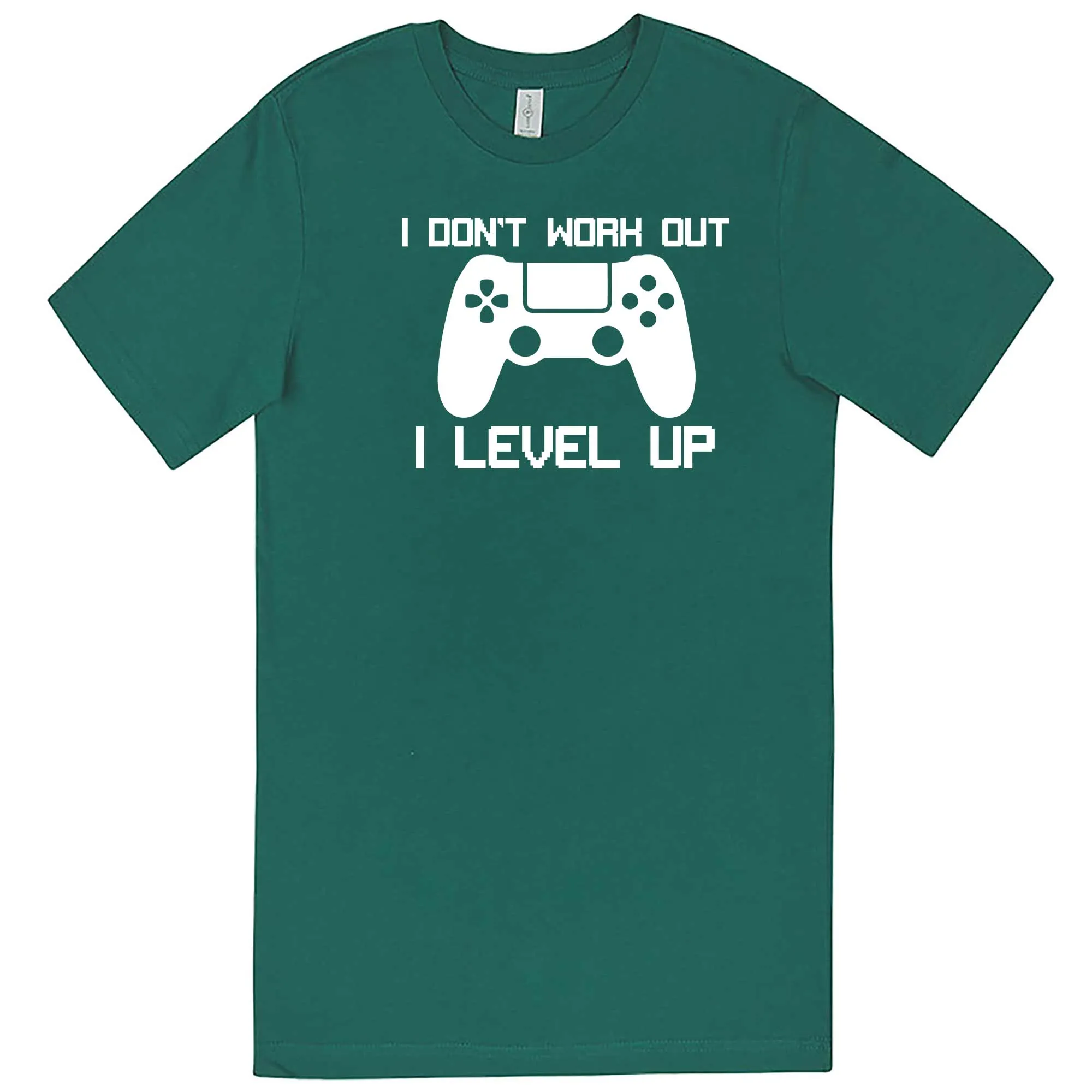 "I Don't Work Out, I Level Up - Video Games" men's t-shirt