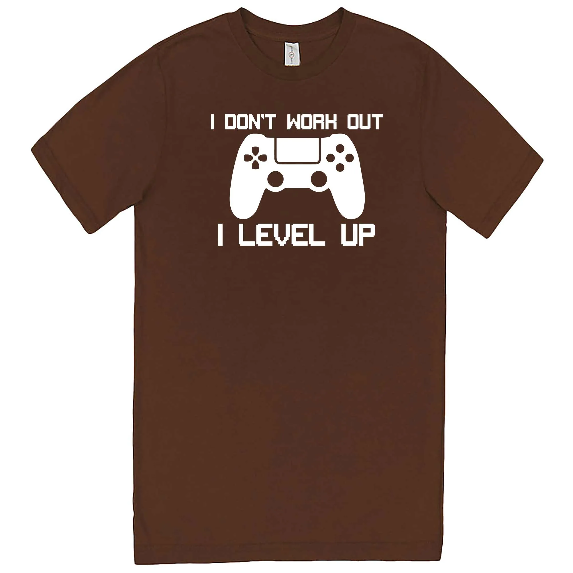 "I Don't Work Out, I Level Up - Video Games" men's t-shirt