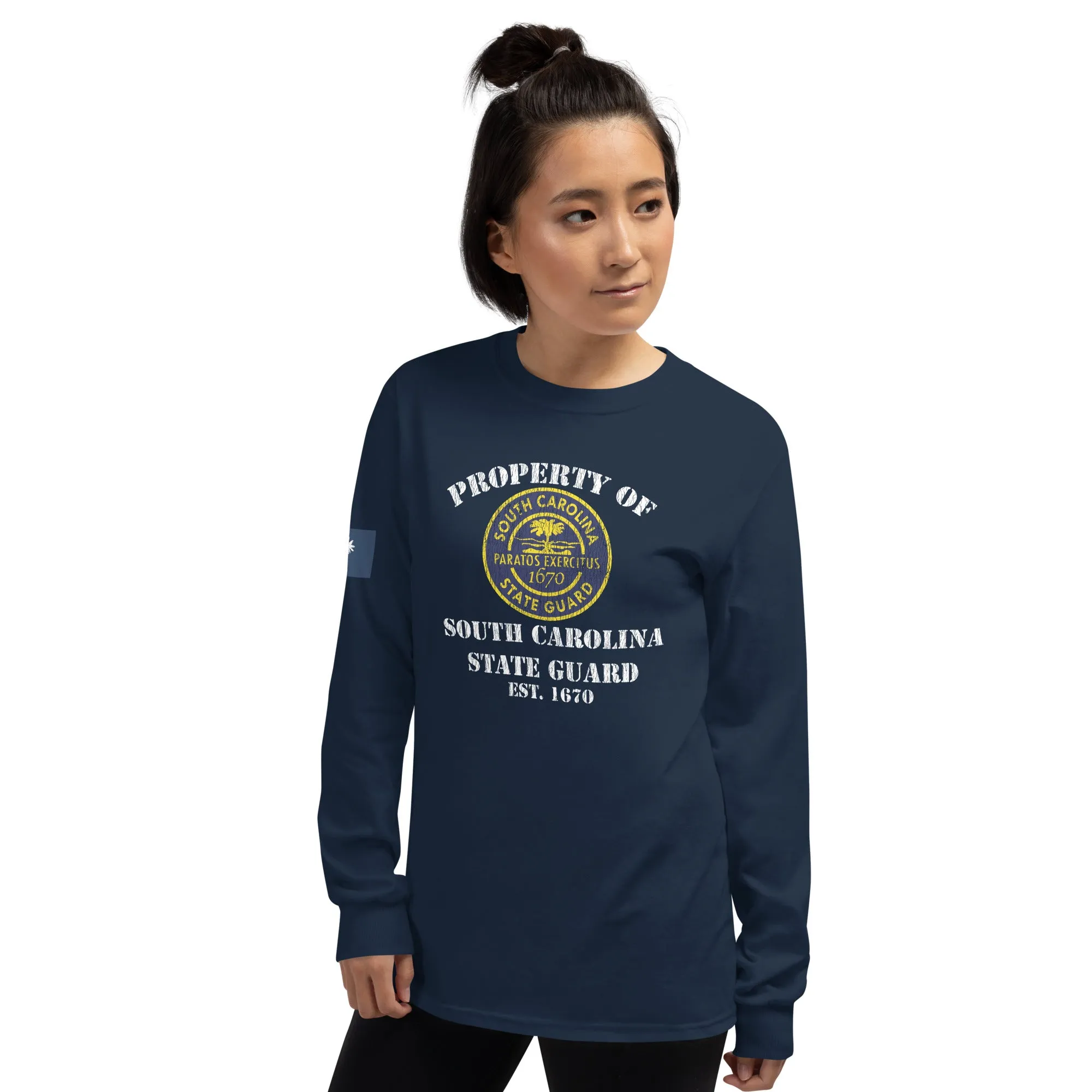 "Property of South Carolina State Guard" Long Sleeve T-Shirt