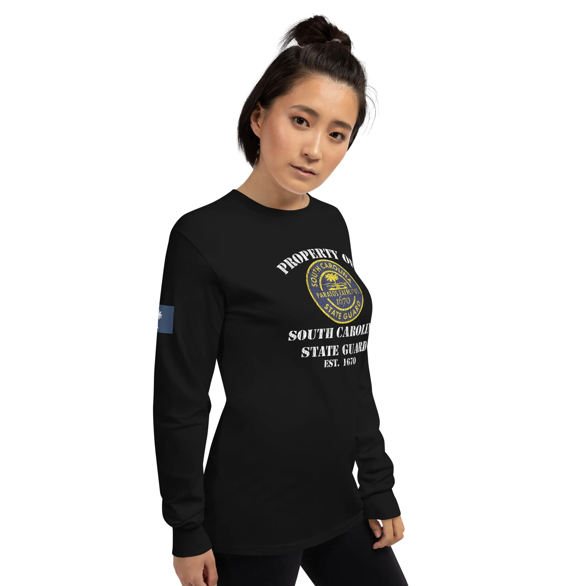 "Property of South Carolina State Guard" Long Sleeve T-Shirt