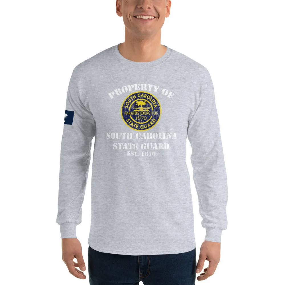 "Property of South Carolina State Guard" Long Sleeve T-Shirt