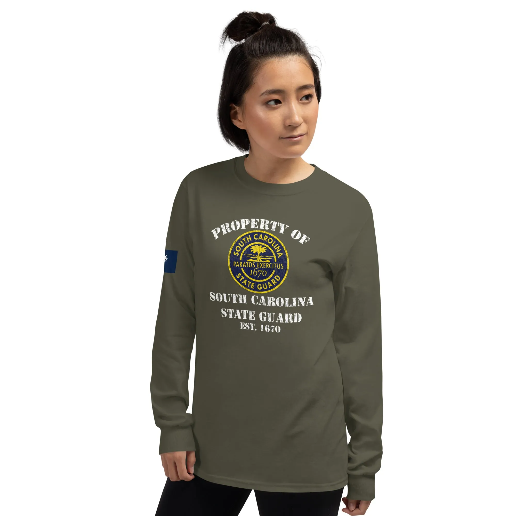 "Property of South Carolina State Guard" Long Sleeve T-Shirt