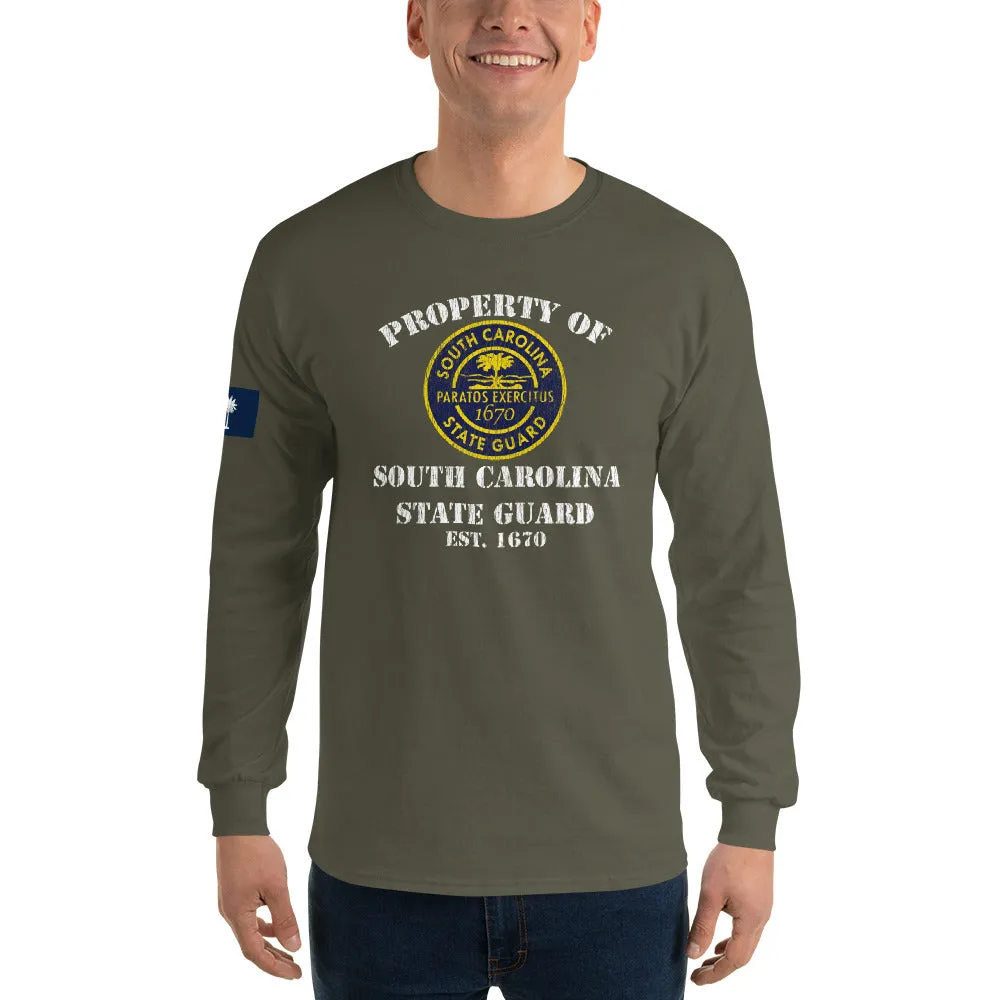 "Property of South Carolina State Guard" Long Sleeve T-Shirt