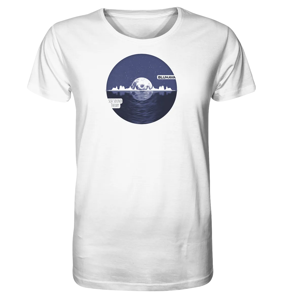 "Sea Sound Therapy" - Herren Premium Organic Shirt