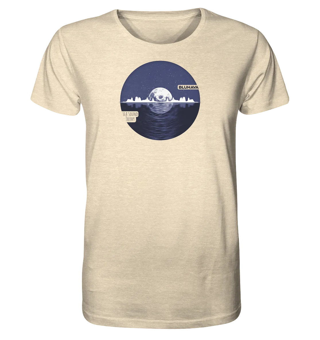 "Sea Sound Therapy" - Herren Premium Organic Shirt