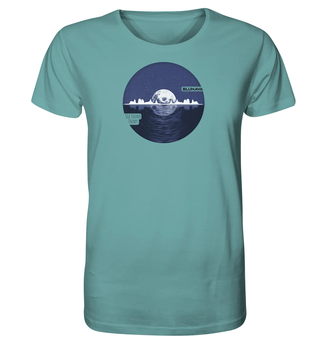 "Sea Sound Therapy" - Herren Premium Organic Shirt