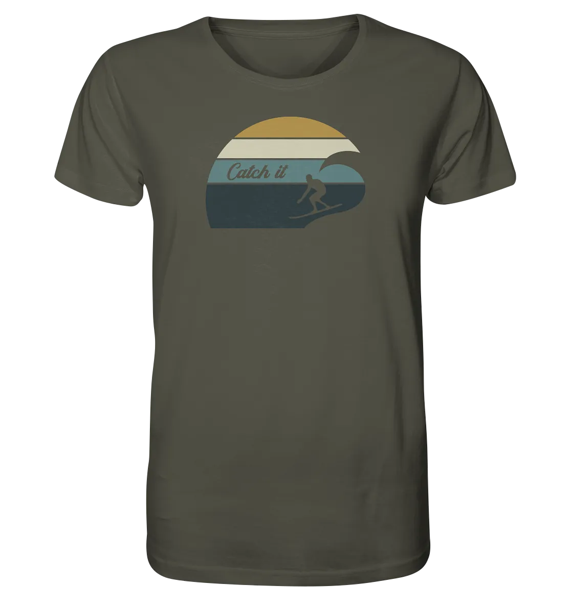 "Sunset Catch It" - Herren Premium Organic Shirt