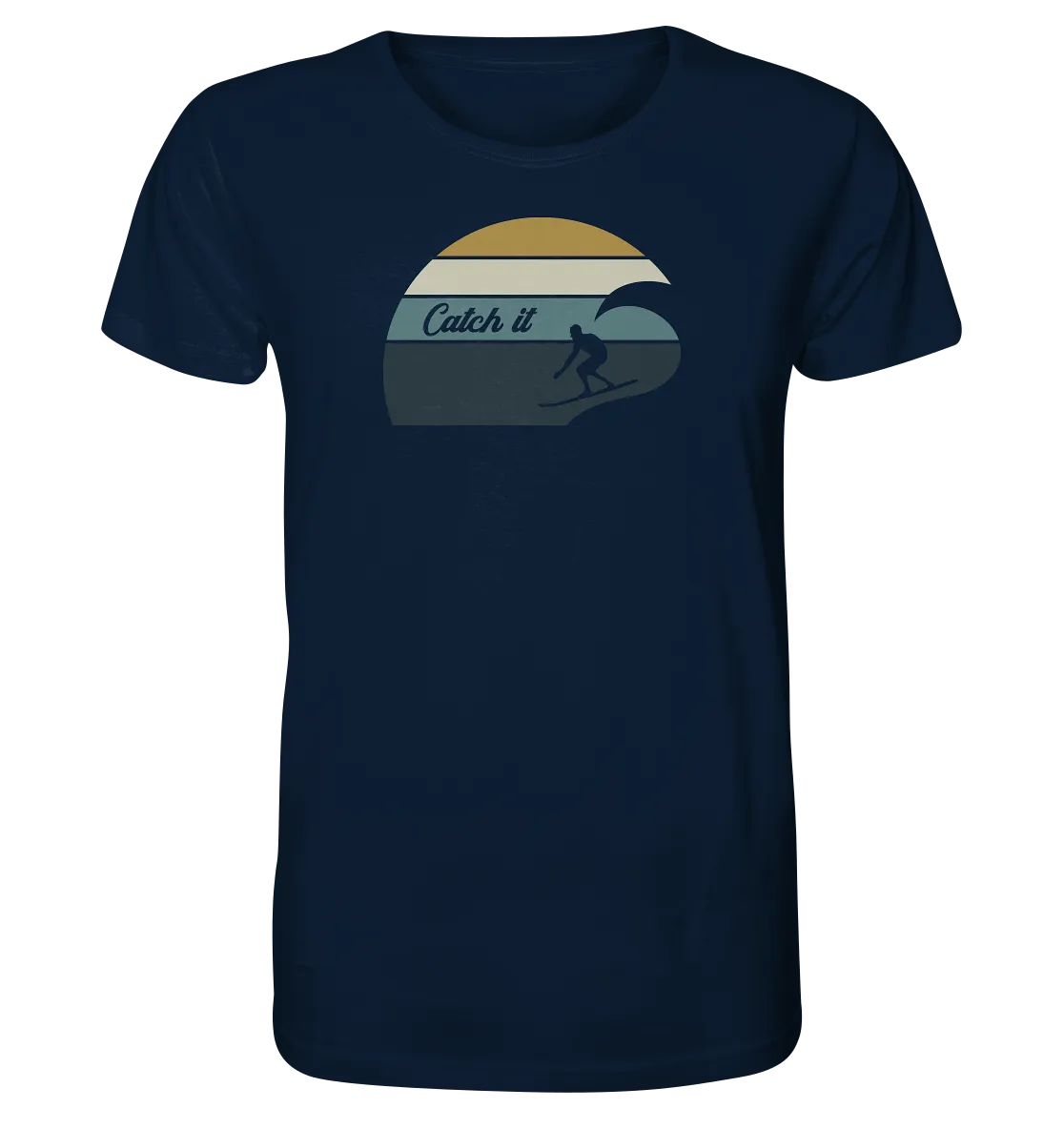 "Sunset Catch It" - Herren Premium Organic Shirt