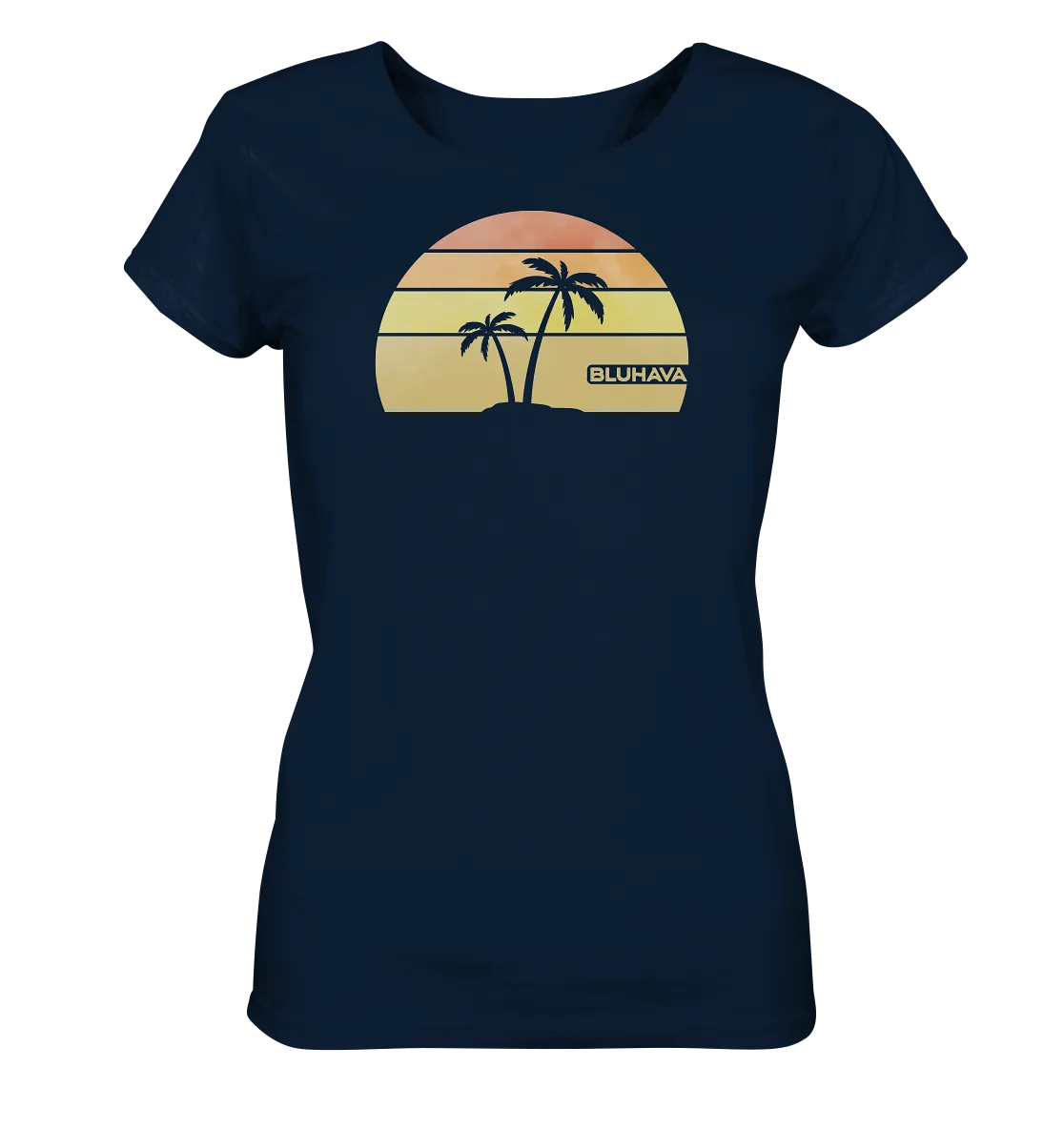 "Sunset Place" - Damen Premium Organic Shirt