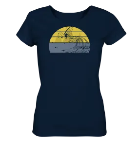 "Sunset Rapid Windsurf Fun" - Damen Premium Organic Shirt