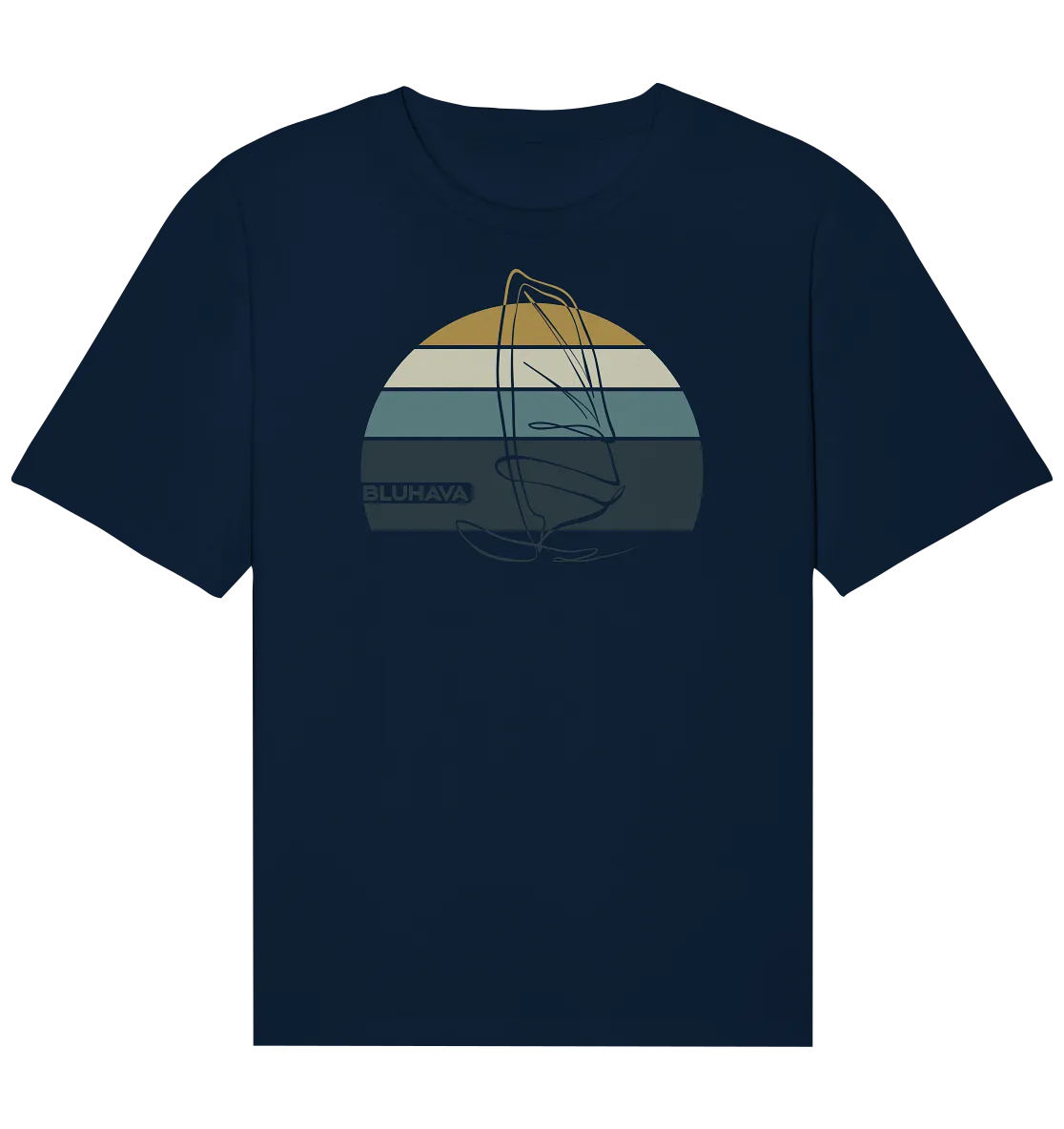 "Sunset WindsurflIiner" - Herren Premium Organic Relaxed Shirt