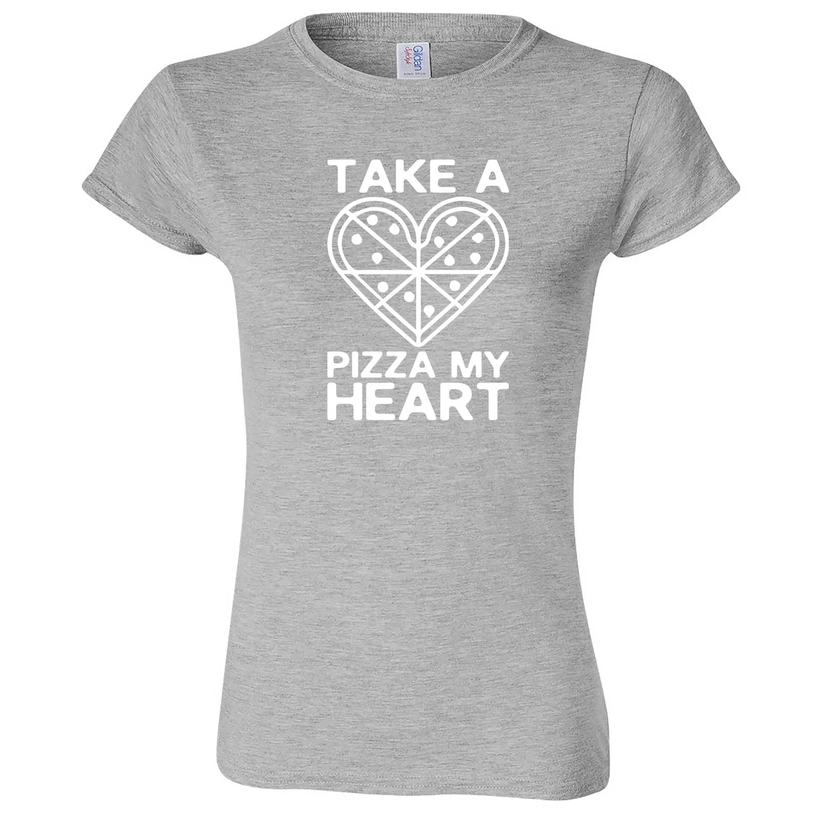 "Take a Pizza My Heart" women's t-shirt