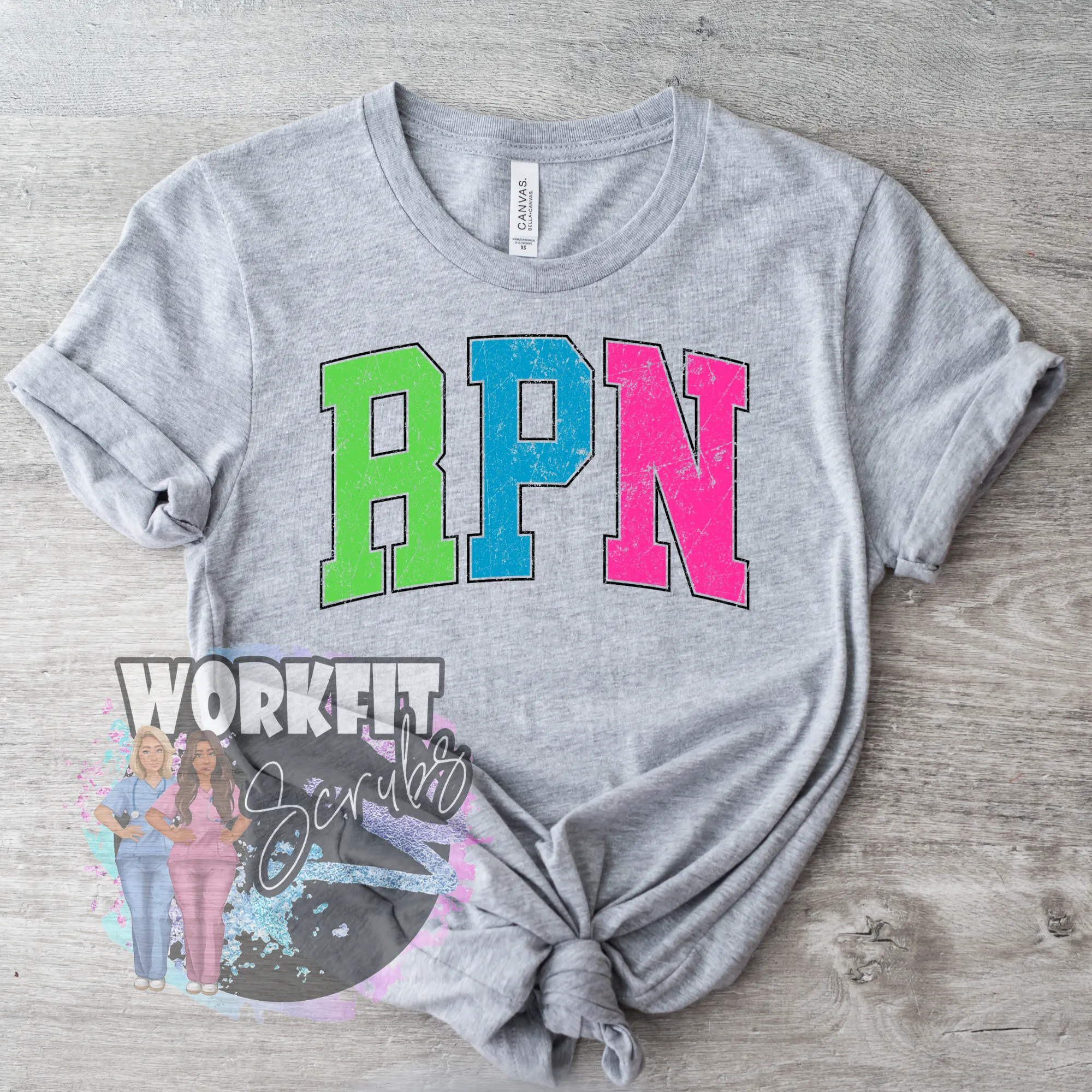 Rainbow RPN tee