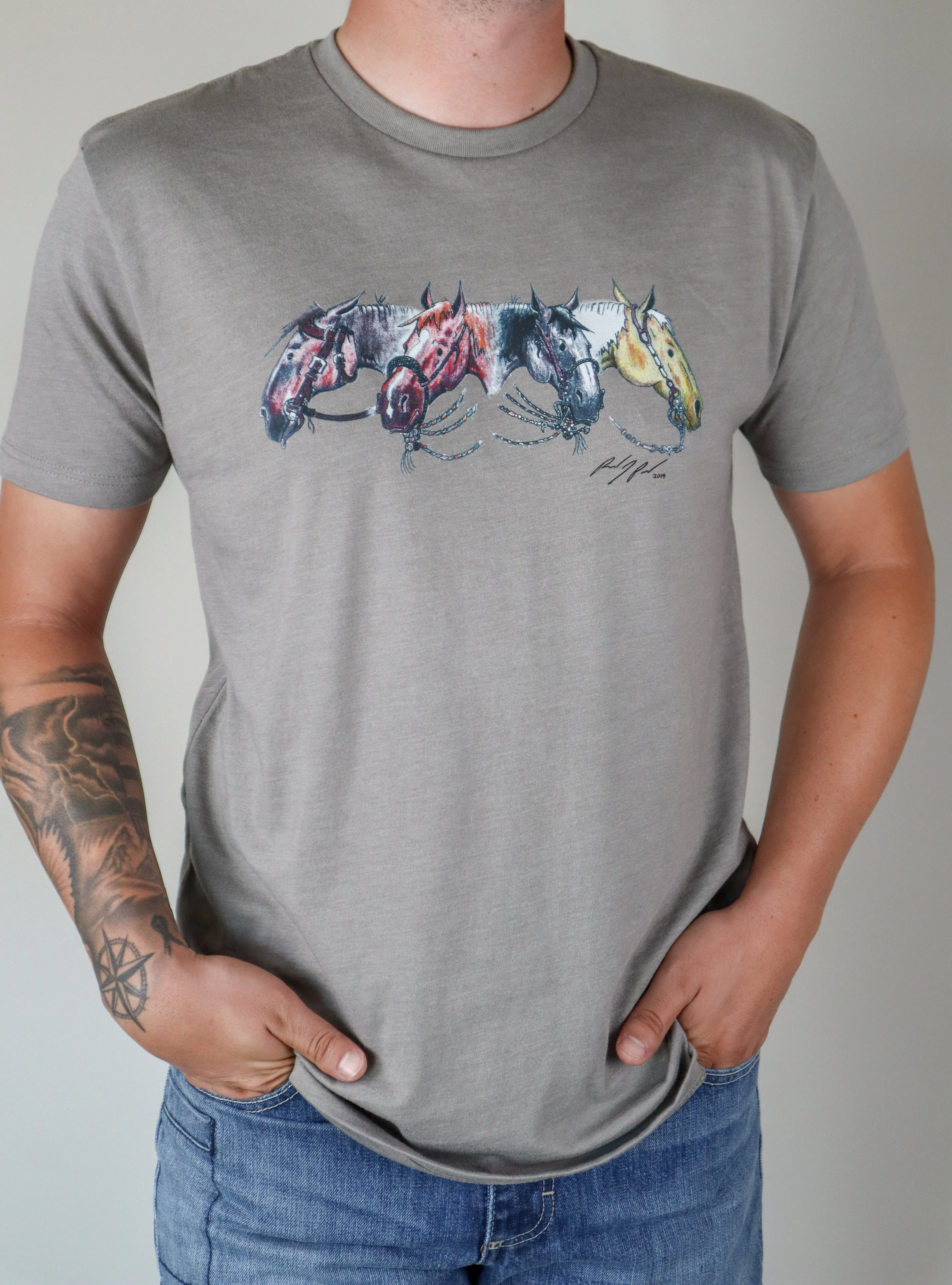 Randy Paul NRCHA Derby Tee Shirt