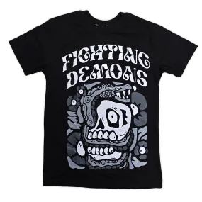 RETRO LABEL FIGHTING DEMONS SHIRT (RETRO 14 FLINT GREY)