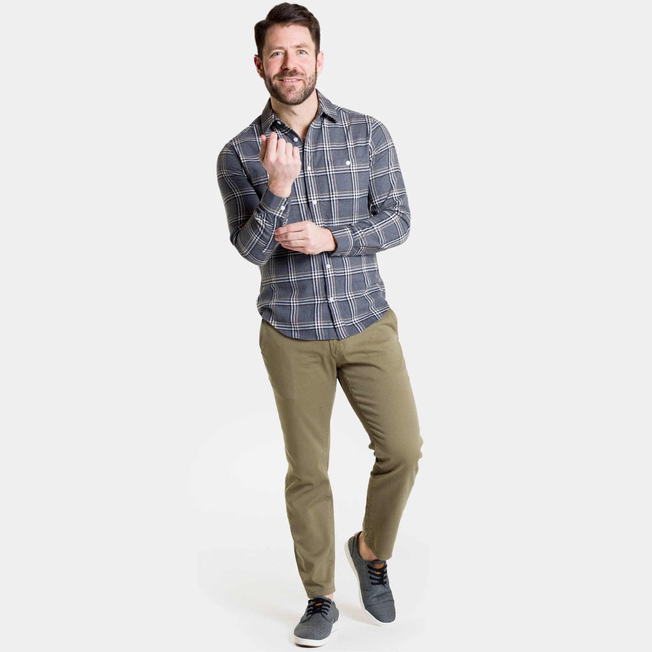 Ridge Plaid Flannel Shirt