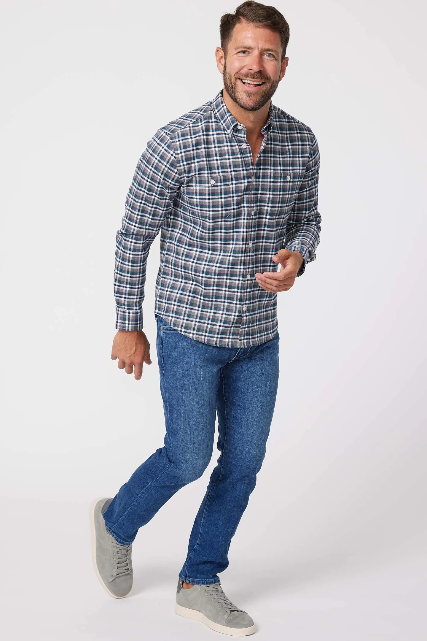 Sequoia Plaid Flannel Shirt