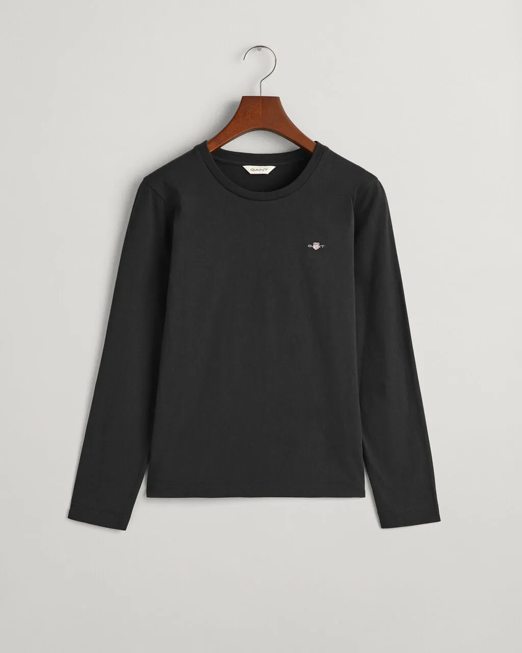 Shield Long Sleeve T-Shirt- Black