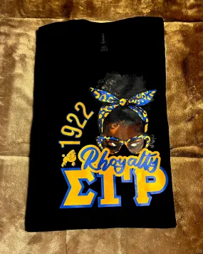 Sigma Gamma Rho Tshirt - Mz. Rhoyalty