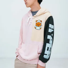 Sleepy Bear Color Block Hoodie