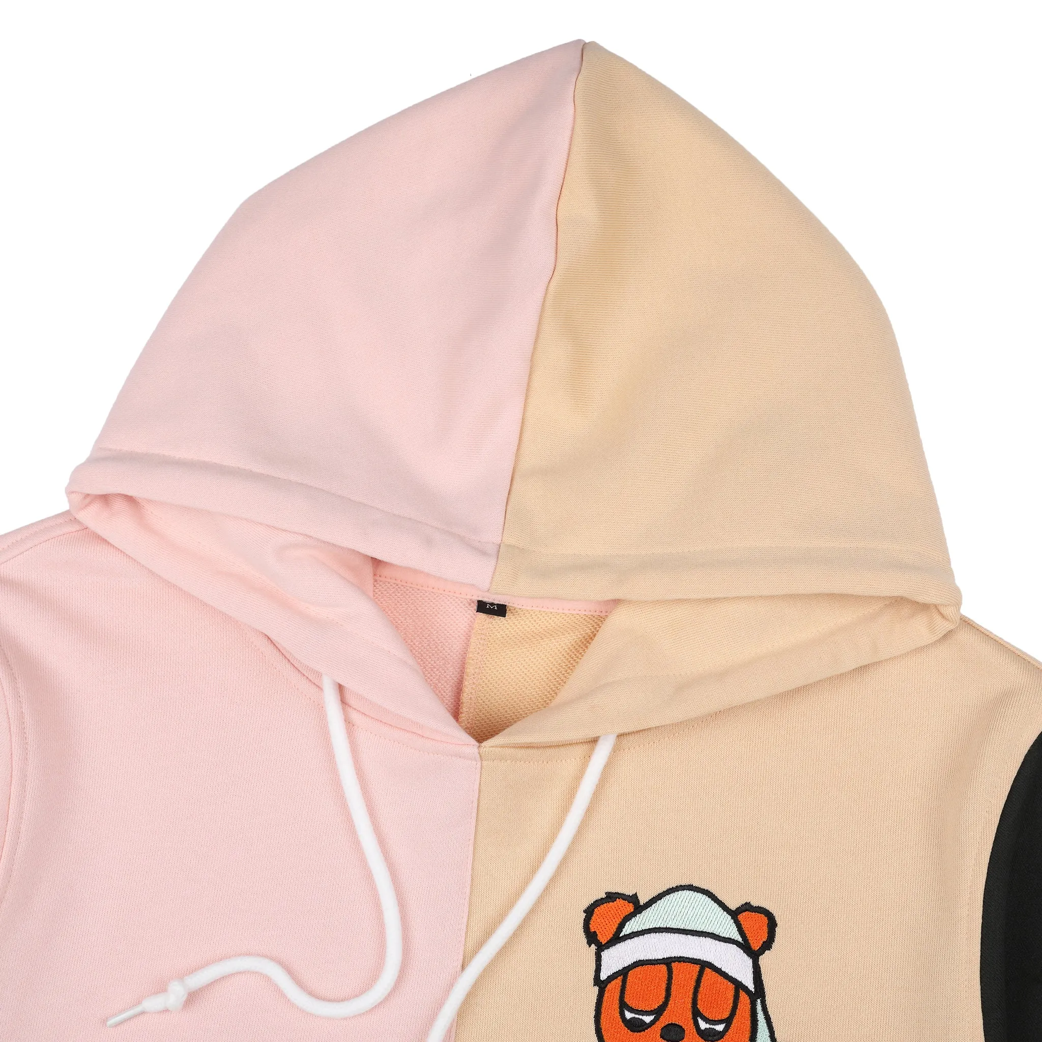 Sleepy Bear Color Block Hoodie