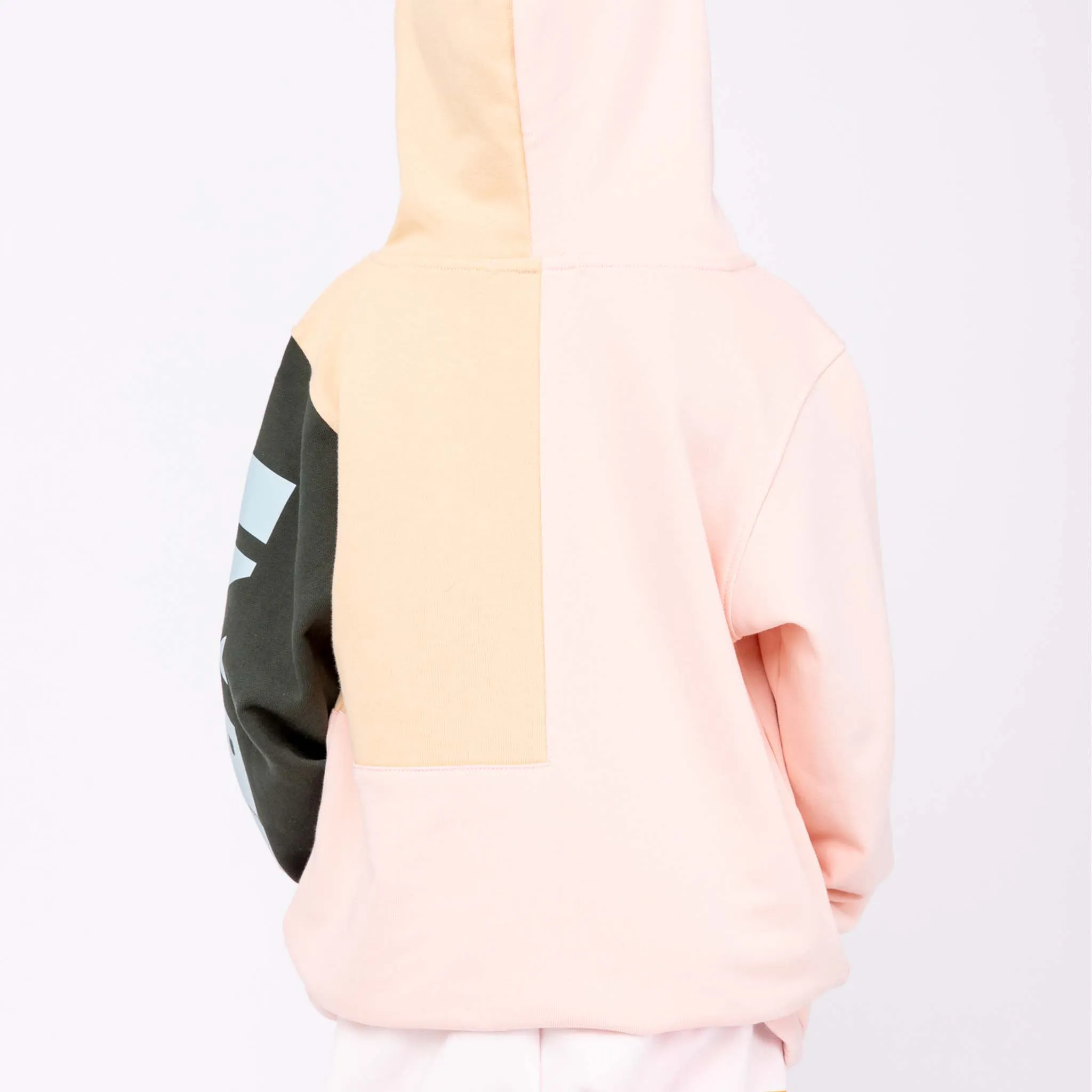 Sleepy Bear Color Block Hoodie