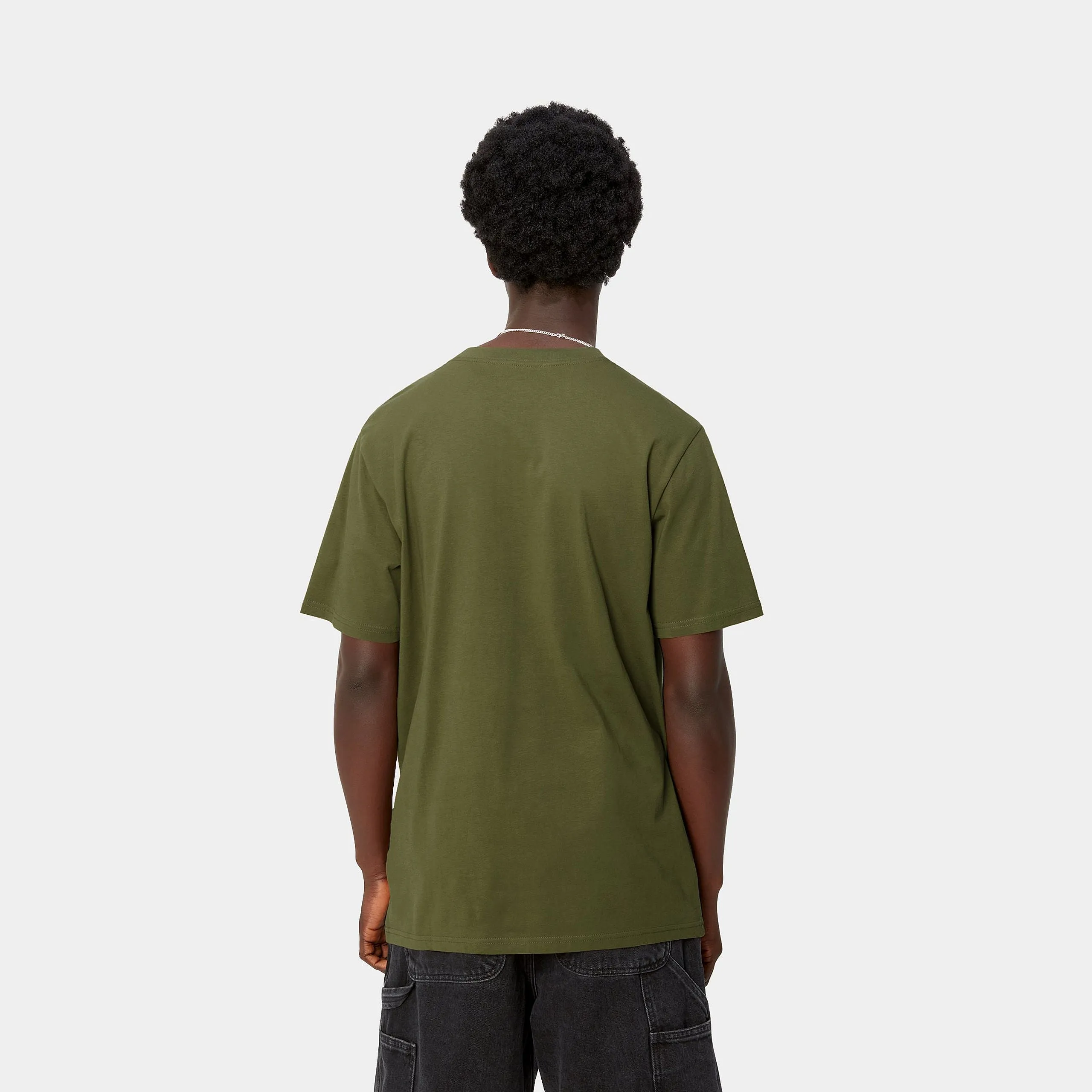 S/S Script T-Shirt Dundee Green