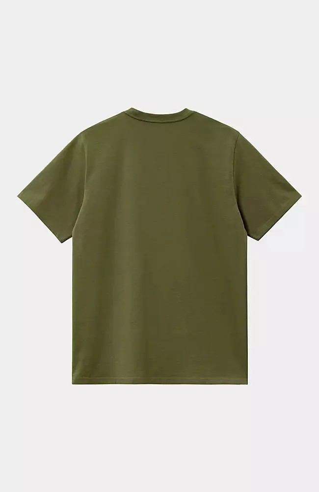 S/S Script T-Shirt Dundee Green