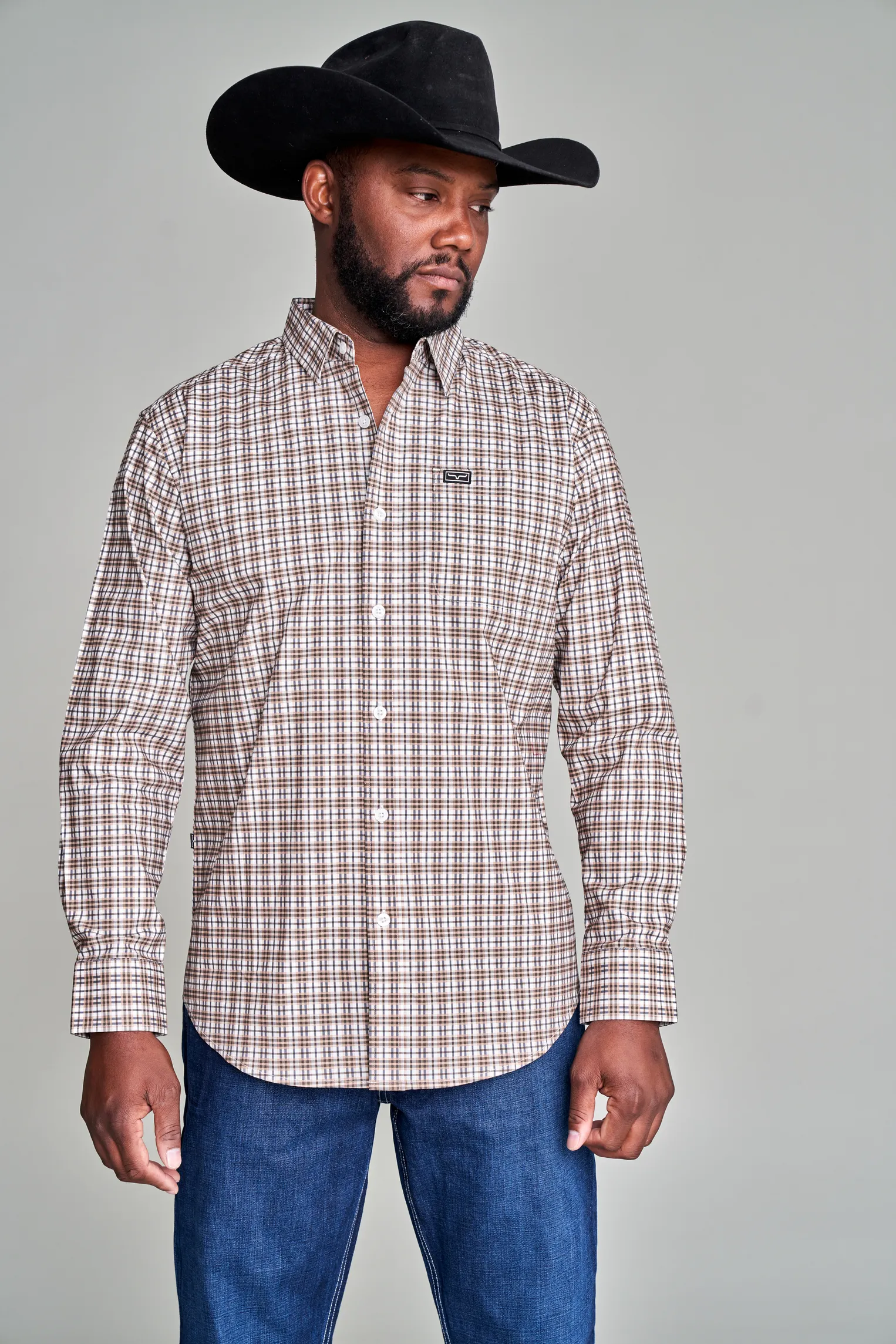 Taos Plaid Dress Shirt