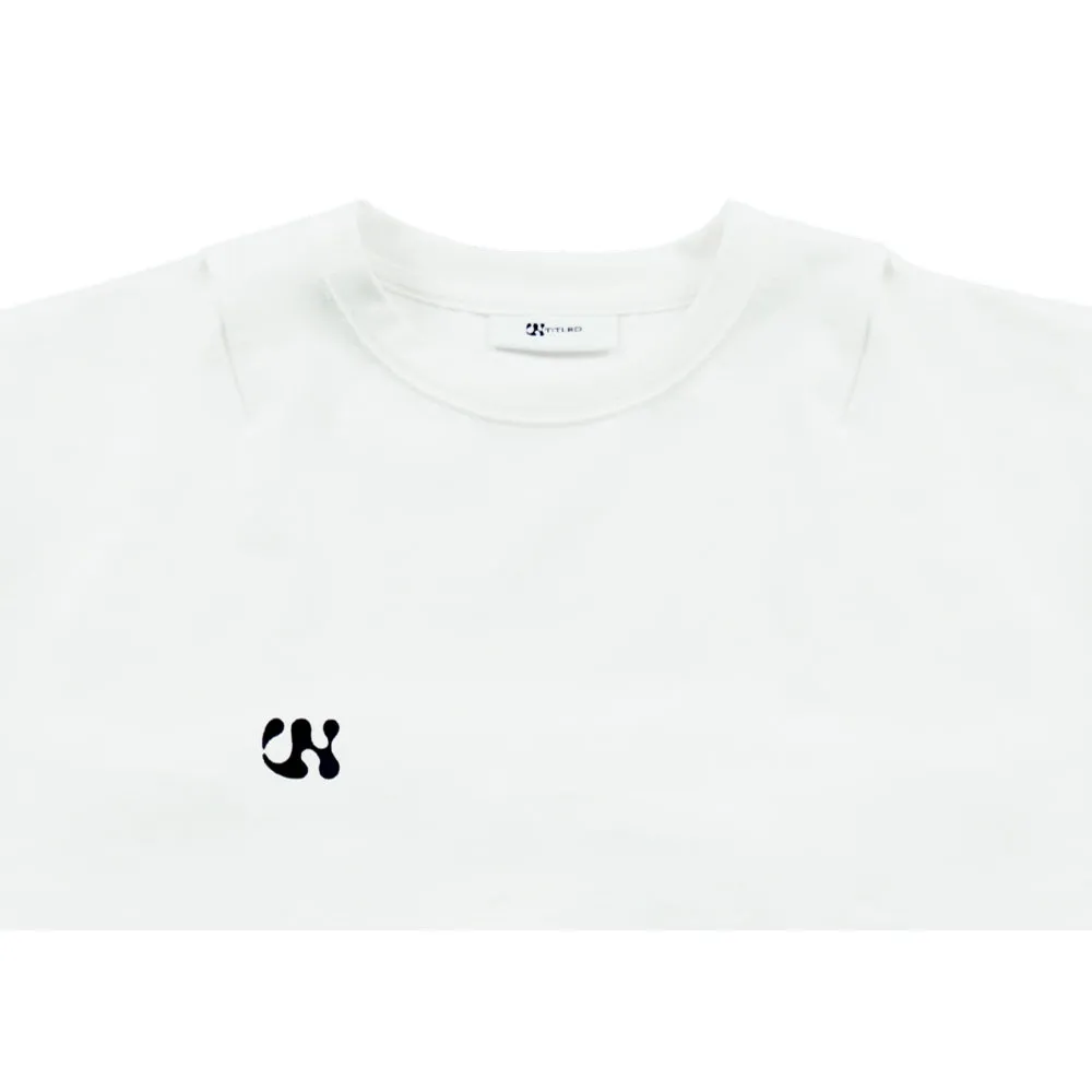 UNTITLED 003 [UN] LOGO T-SHIRT-WHITE