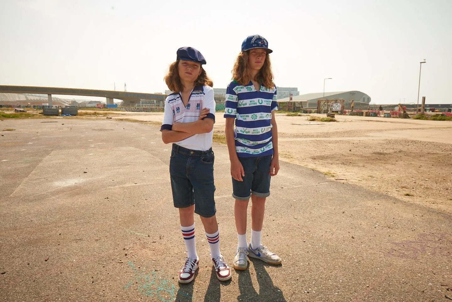 Vintage 1970's Printed Tee / Polo Top Italian Made / 10-12Yrs and over