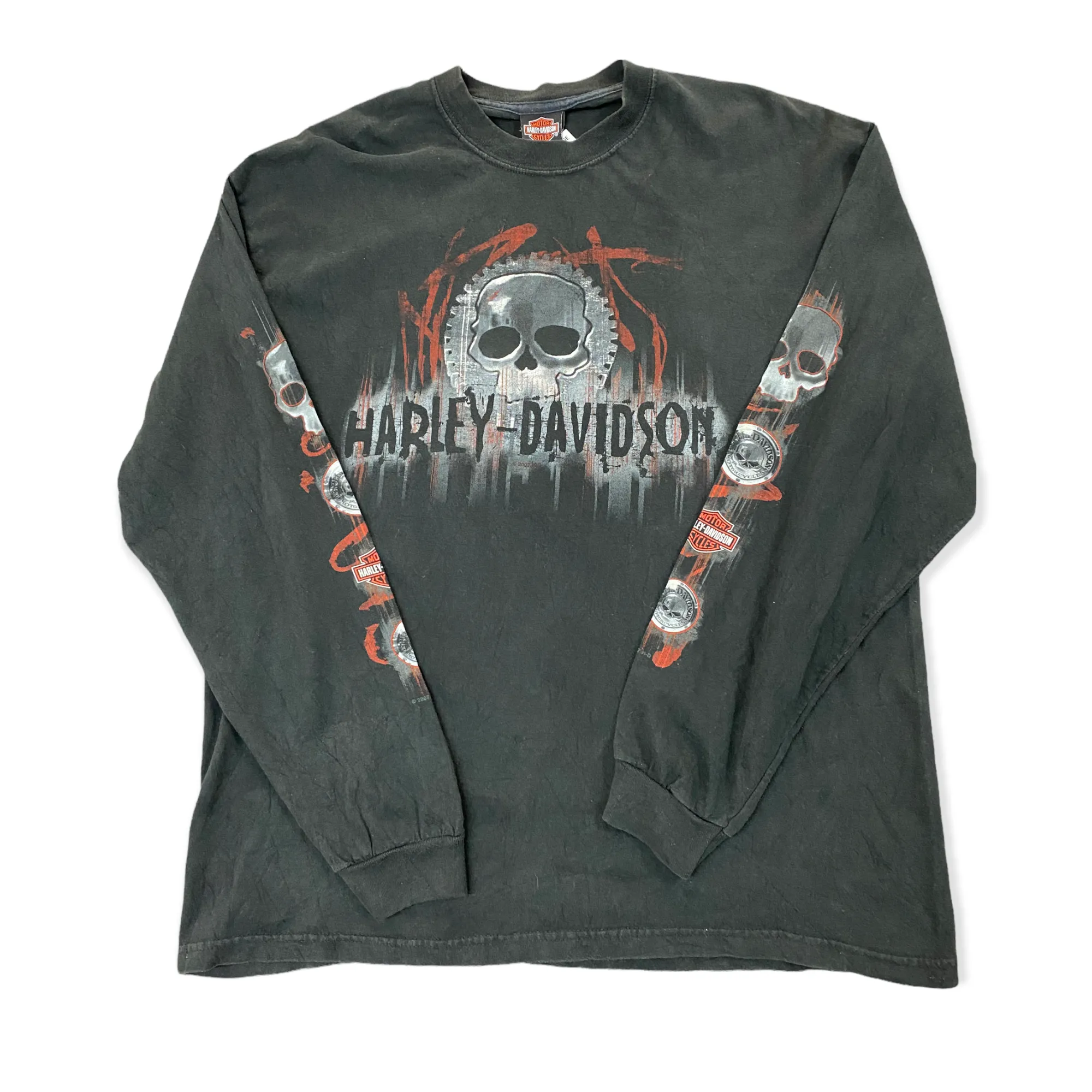 Vintage Long Sleeve Harley Davidson T-Shirt