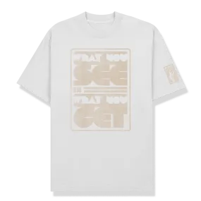 What You See is What You Get Tee (Vintage White)