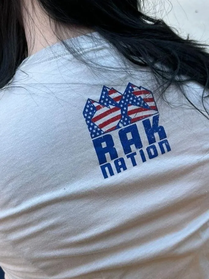 Womens Rak Nation Relaxed Tee