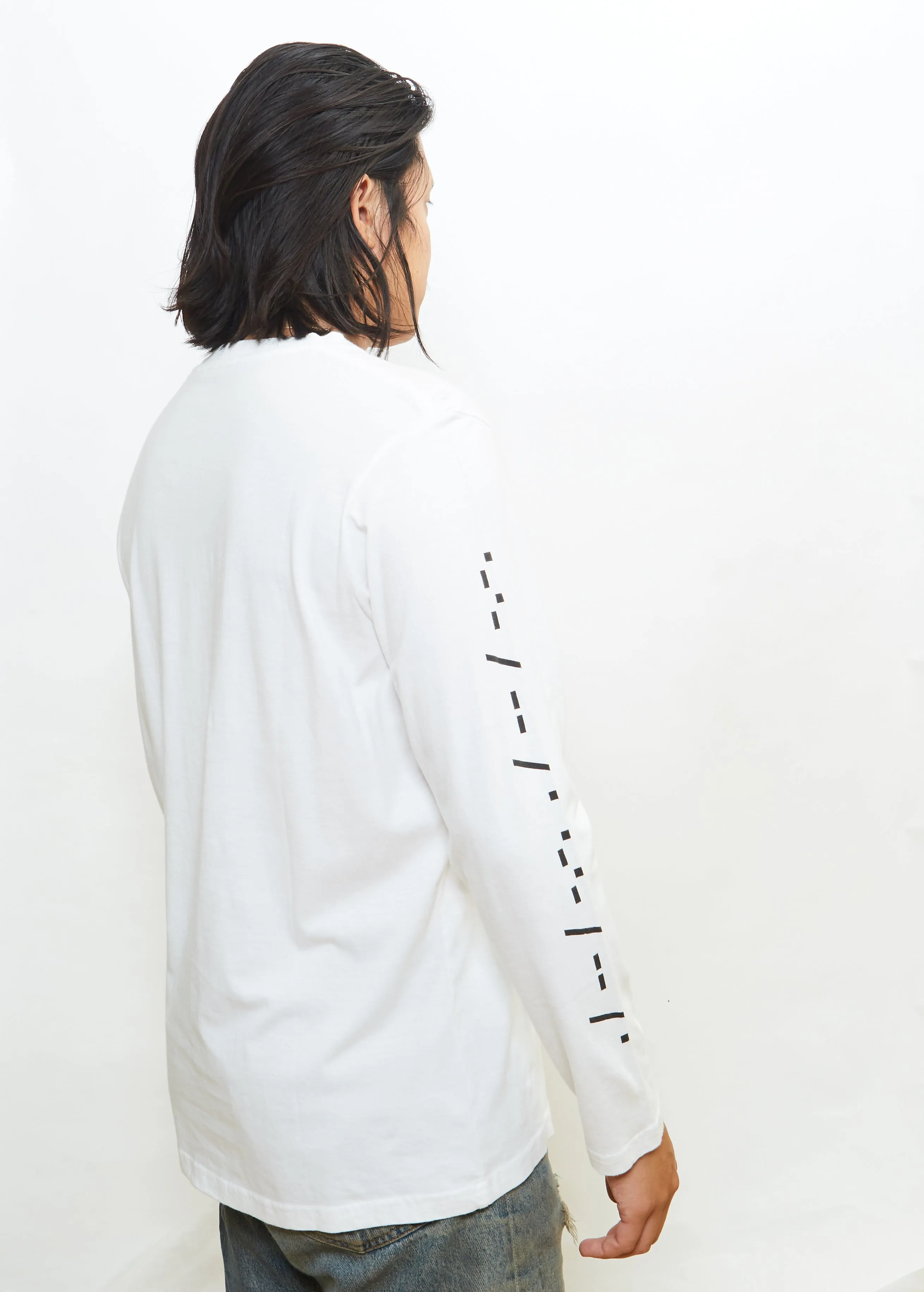 Word Mark L/S White