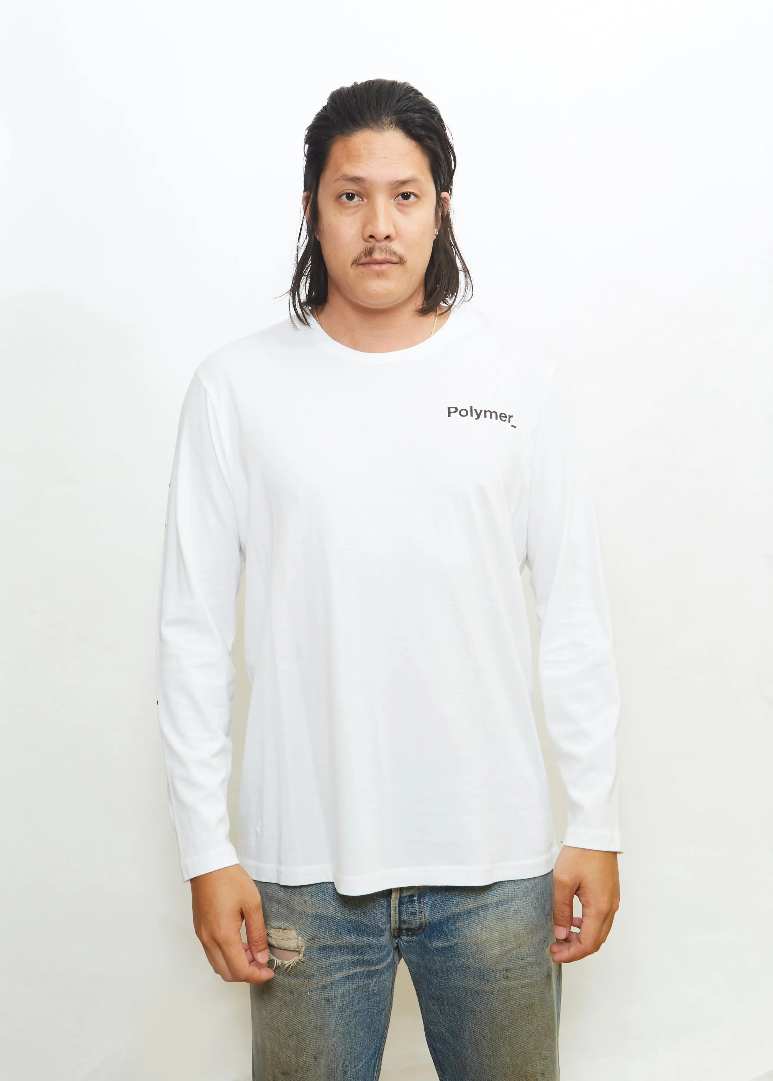 Word Mark L/S White