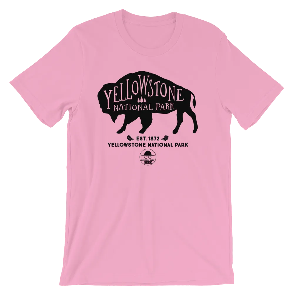 Yellowstone National Park Geek T-Shirt - Various Colors