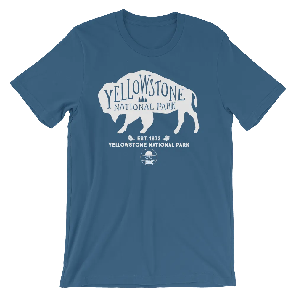 Yellowstone National Park Geek T-Shirt - Various Colors